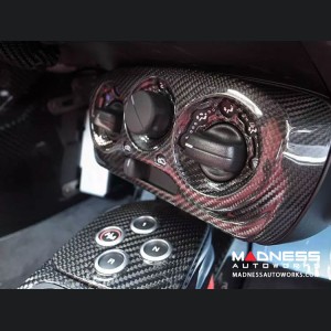 Alfa Romeo 4C Climate Control Cover - Carbon Fiber